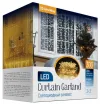 Ghirlanda LED COLORWAY per interni 300 LED lunghezza 3 x 3 m bianco caldo AC 220V