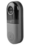 Sonnette intelligente NEDIS Wi-Fi avec caméra 1280x720 1Mpx Contrôle IP53 via application microSD Slot gris thumbnail (2 of 6)