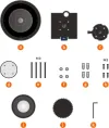 Ubiquiti IP-camera UniFi Protect UVC-AI-360 Fisheye buiten 4Mpx IR PoE-voeding LAN 1Gb antivandaal thumbnail (9 of 9)