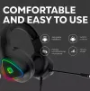 CANYON žaidimų ausinės Shadder GH-6 RGB apšvietimas USB + 3,5 mm lizdas 2 m laidas juodas thumbnail (5 of 8)