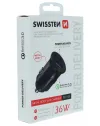 Swissten cl adaptera barošanas padeve usb-c + ātrā uzlāde 3.0 36w metāla melns thumbnail (3 of 4)