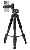 Rollei Tripod Compact Traveler Star S4 Load 5kg Extended 160cm Black thumbnail (4 of 15)