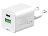 COLORWAY 1x USB-C mains charger GaN PD PPS QC 30W White thumbnail (3 of 10)
