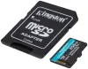 KINGSTON Canvas Go Plus 256 GB microSDXC UHS-I V30 U3 CL10 csomagolással. adapter thumbnail (2 of 4)