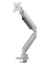 Neomounts Select NM-D775SILVERPLUS Zakrzywiony wspornik. ekspozytor stołowy 10-49" zacisk VESA 100X100 nośność 10kg tłok gazowy srebrny