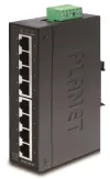 Planet ISW-801T 8x 10 100 DINIP30 розширений діапазон температур -40~75°C IEEE 802.3az (EEE) EFT+ESD