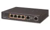 Planet GSD-604HP PoE комутатор 1Gbps 6xTP 4xPoE 802.3at af 30W 55W без вентилятора