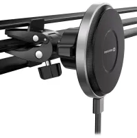 Suporte magnético para saída de ar de carro Swissten Airhold com carregamento sem fio de 15 W e 75 W (compatível com MagSafe) Suporte magnético para saída de ar de carro Swissten Airhold com carregamento sem fio de 15 W e 75 W (compatível com MagSafe) (1 of 3)