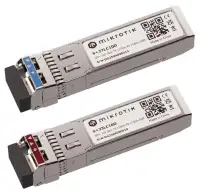 Módulo óptico MikroTik S+2733LC10D SFP+ SM10km 10G 1270 1330nm Módulo óptico MikroTik S+2733LC10D SFP+ SM10km 10G 1270 1330nm (1 of 1)