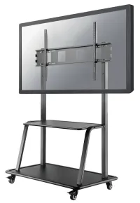 Neomounts NS-M4000BLACK Мобилна стойка за плосък екран (стойка + количка) (височина: 137-153 см) кутия 1 2 Черна Neomounts NS-M4000BLACK Мобилна стойка за плосък екран (стойка + количка) (височина: 137-153 см) кутия 1 2 Черна (1 of 4)