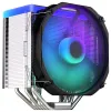 Endorfy CPU-koeler Fortis 5 ARGB 140 mm ventilator 6 heatpipes PWM nanoreset-controller
