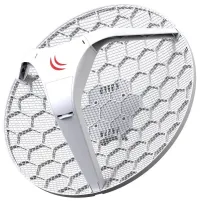 MikroTik RouterBOARD RBLHG-2nD LHG 2 24GHz 18° 18dBi 802.11g n ROS L3 PoE avots (1 of 4)