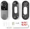 Sonnette intelligente NEDIS Wi-Fi avec caméra 1280x720 1Mpx Contrôle IP53 via application microSD Slot gris thumbnail (6 of 6)