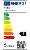 NEDIS Lampadina LED GU10 PAR16 19 W 220 V 145 lm 2700 K bianco caldo trasparente thumbnail (2 of 2)
