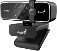 Kamera internetowa GENIUS FaceCam 3000AF 2K QHD 60 kl./s z autofokusem, USB-C, mikrofon USB, osłona zapewniająca prywatność, stojak Kamera internetowa GENIUS FaceCam 3000AF 2K QHD 60 kl./s z autofokusem, USB-C, mikrofon USB, osłona zapewniająca prywatność, stojak (1 of 6)