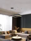IMMAX NEO CANTO SLIM SMART rippvalgusti 80x80x7cm 60W Zigbee 3.0 TUYA must thumbnail (2 of 7)