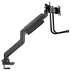 Neomounts DS75-450BL2 Sealbhóir taispeántais don tábla 17-32" clamp+VESA 100X100 nosn.2x8kg gáis loine 2 taispeáint dubh thumbnail (4 of 6)