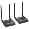 Tarchur HDMI gan sreang XtendLan suas le raon 4k 60Hz 50m le tarchuradóir rialaithe tarchuir IR + glacadóir