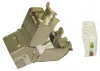 XtendLan Keystone jack RJ45 zaklapávací CAT6A STP instalace bez nástrojů thumbnail (2 of 3)