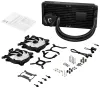 MSI water cooler CPU MAG Core Liquid 240R V2 2x 120mm ARGB fan thumbnail (4 of 4)