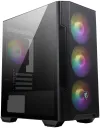 MSI Case MAG FORGE M100R ouni Stroumversuergung lénks temperéiert Glas 4x 120 mm A-RGB Fan 1x USB3.2 schwaarz
