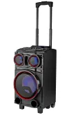 Enceinte de fête NEDIS puissance 120 W Bluetooth durée de lecture maximale sur batterie 6,5 heures poignée éclairage de fête thumbnail (2 of 8)