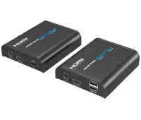 XtendLan HDMI přenos po LAN vysílač a přijímač UDP Multicast 100Mbps@1080p přenos USB funkce KVM XtendLan HDMI přenos po LAN vysílač a přijímač UDP Multicast 100Mbps@1080p přenos USB funkce KVM (1 of 3)