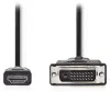 NEDIS kabel HDMI - DVI stik HDMI - 24+1 ben stik DVI-D sort 2m thumbnail (1 of 2)