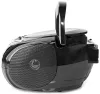 NEDIS CD-afspiller Boombox Power 9W batteridrevet lysnetdrevet stereo BT FM USB Sort thumbnail (5 of 8)