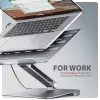 Supporto in alluminio AXAGON per laptop da 10" a 16" con hub USB HMC-STND HDMI 3xUSB-A GLAN PD thumbnail (5 of 9)