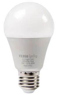 Lampadina LED Tesla LAMPADINA E27 12W 230V 1521lm 25.000h 6500K bianco freddo 220st Lampadina LED Tesla LAMPADINA E27 12W 230V 1521lm 25.000h 6500K bianco freddo 220st (1 of 2)