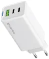 COLORWAY 2x USB-C 1x USB-A power charger GaN PD PPS 65W White