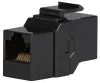 Solarix UTP c5e paneeliliitin musta