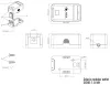 Solarix-modulaarinen pistorasia yhdelle Keystone-kytkimelle, pinta-asennettava, valkoinen SXMO-1-0-WH thumbnail (2 of 2)