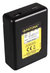 PATONA kit til Dual GoPro Hero 5 6 7 digitalkameraoplader + 2x batteri 1250mAh USB thumbnail (2 of 2)