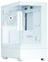 Zalman skapis P10 White miniT 1x120mm ventilators ARGB USB 3.0 USB-C rūdīts stikls balts thumbnail (4 of 7)