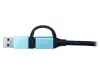 Cable de conexión I-tec USB 3.1 (Tipo-C) a USB 3.1 (Tipo-C) con adaptador USB 3.0 thumbnail (2 of 2)