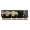 AXAGON Slot-Adapter zu PCIe x16 x8 x4 zu 1x M.2 NVMe M-KEY PCEM2-1U 1U thumbnail (2 of 3)