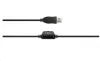 Headset CANYON CHSU-1 nasc USB éadrom dubh thumbnail (4 of 5)