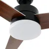 IMMAX NEO LITE VARIABLE SMART LED plafondlamp met ventilator 24W Wi-Fi TUYA zwart-bruin-zilver thumbnail (2 of 7)