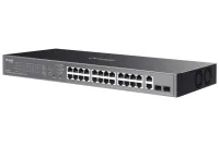 TP-Link ES228GP Omada 28-Port Gigabit Easy Managed Switch 2x GLAN 24x GLAN PoE+ 2x SFP 250W PoE budget 1U TP-Link ES228GP Omada 28-Port Gigabit Easy Managed Switch 2x GLAN 24x GLAN PoE+ 2x SFP 250W PoE budget 1U (1 of 3)