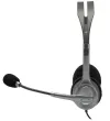Logitech Headset Stereo H110 fones de ouvido com fio + microfone conector de 3,5 mm cinza thumbnail (2 of 3)