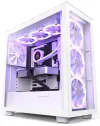 NZXT behuizing H7 Elite Edition ATX 4x 140mm (3x RGB) ventilator USB-C 2x USB glas. zijwanden paneel wit
