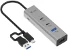 I-tec univerzalni metalni HUB za punjenje 2x USB-C + 2x USB-A priključak PD 85W