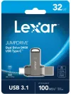Lexar flash drive 32GB JumpDrive D400 Dual USB-C & USB-A 3.1 (read up to 100MB/s) thumbnail (4 of 4)