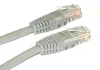 Patch kabel Cat 5e UTP 0,3m - šedý