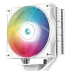 DEEPCOOL koeler AG400 ARGB 120mm ventilator ARGB 4x heatpipes PWM voor Intel en AMD wit