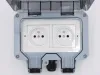 Enchufe inteligente exterior Xtend Home de dos enchufes IP66 con WiFi y conmutación de fase correcta. Tuya. thumbnail (9 of 13)