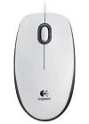Logitech myš M100 optická USB 2 tlačítka bílá 1000dpi