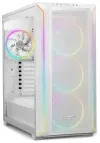 Roueg sinn! Case SHADOW BASE 800FX ARGB 4x140mm ARGB Fan USB-C 2xUSB 3.0 temperéiert Glas wäiss